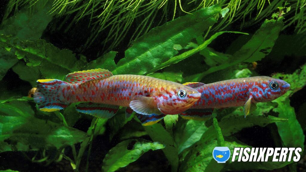 LYRETAIL KILLIFISH aphyosemion australe, ADULTS